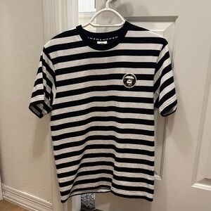 Striped Black and White Men's Tee